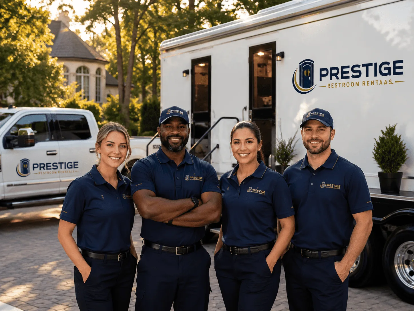 Trusted Luxury Portable Restrooms company in Calvin, OK